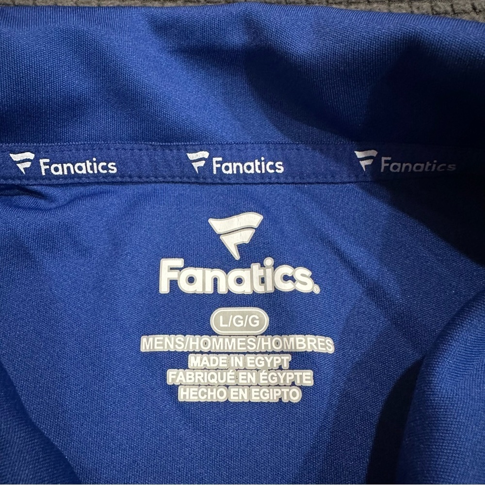 Fanatics Florida Gators Dri-Fit Polo Shirt Mens Large Blue NCAA Football Golf - Picture 4 of 6